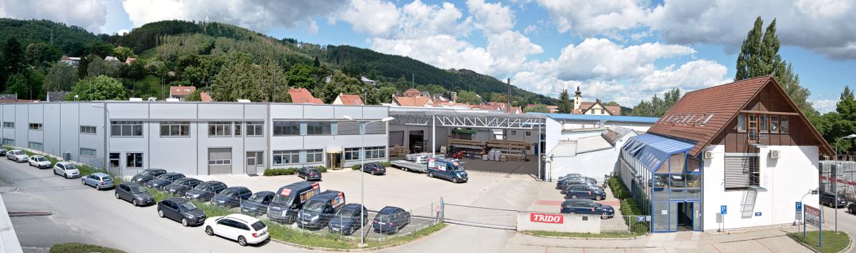 Blansko- výrobní areál a sídlo firmy TRIDO. 