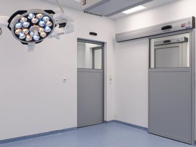 Hermetické posuvné dveře s prosklením