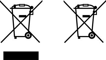 symboly zpětný odběr elektroodpadu