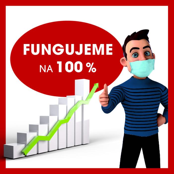 fungujeme s rouškami na 100 %