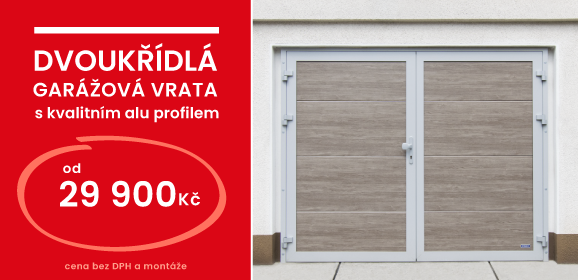 dvoukřídlá vrata Trido - ceník