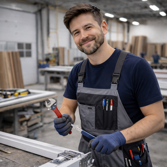 Dělník ve výrobě